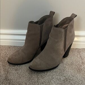 Michael Kors Taupe Ankle Booties
